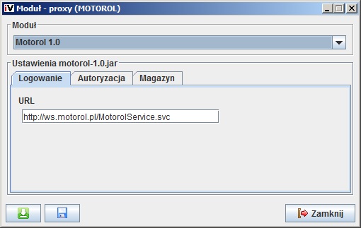 Konfiguracja modułu Motorol Konfiguracja modułu Motorol